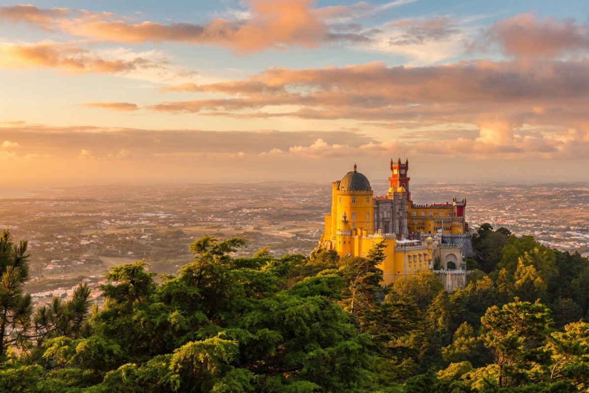 Summer Sunsets at Pena Palace: Chasing the Golden Hour