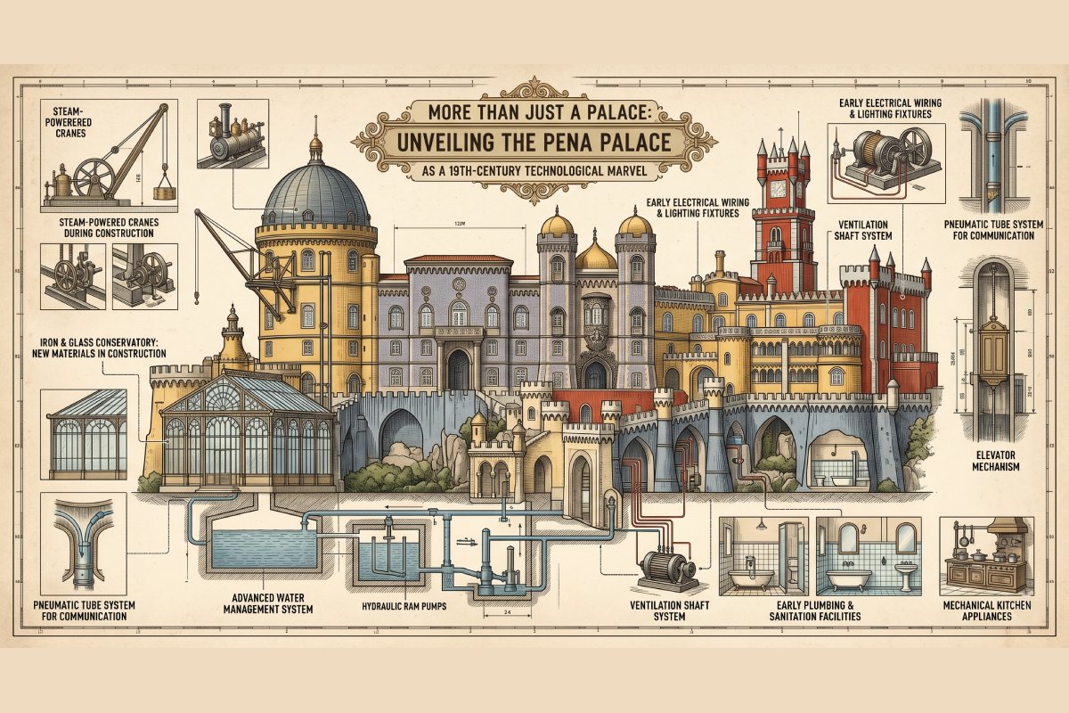 More Than Just a Palace: Unveiling the Pena Palace as a 19th-Century Technological Marvel