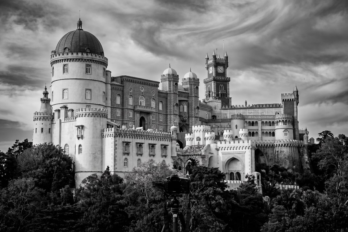 Pena Palace: A Black and White Photography Masterclass