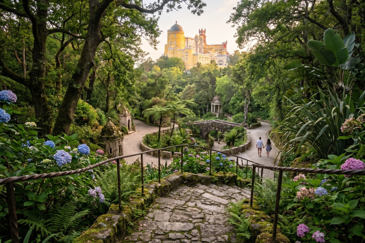 Pena Palace\'s Romantic Pathways: A Guide to the Park\'s Most Enchanting Walks