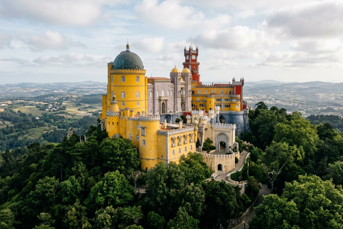 Capturing the Enchantment of Pena Palace: A Photographer\'s Dream